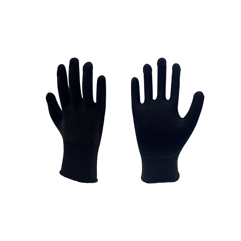 Găng tay mờ Nitrile Nano Polyester Spandex 13 thước